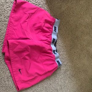 hot pink nike shorts